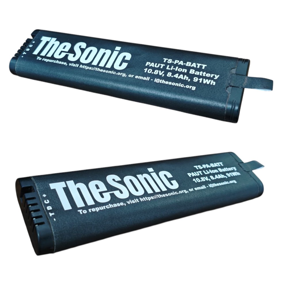 Introducing the New TheSonic TS-PA-BATT (PAUT Li-ion Battery) - High-Performance Power for PAUT X2 & X3 Systems