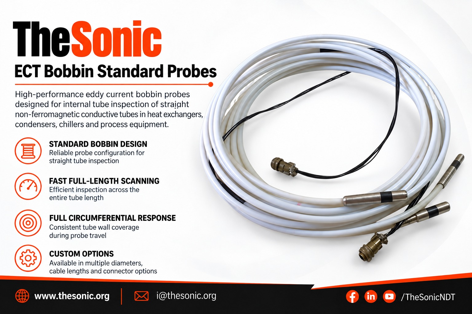 ECT Bobbin Standard Probes