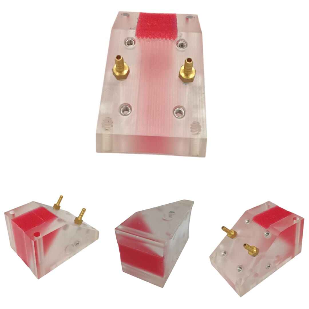 Part No: A3212 - AOD angle Wedge 12.75" for A32 phased array probe